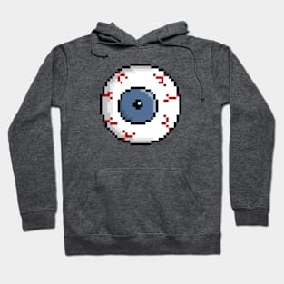 Pixel monstrous eye Hoodie